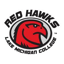 Lake Michigan College Red Hawks Logo